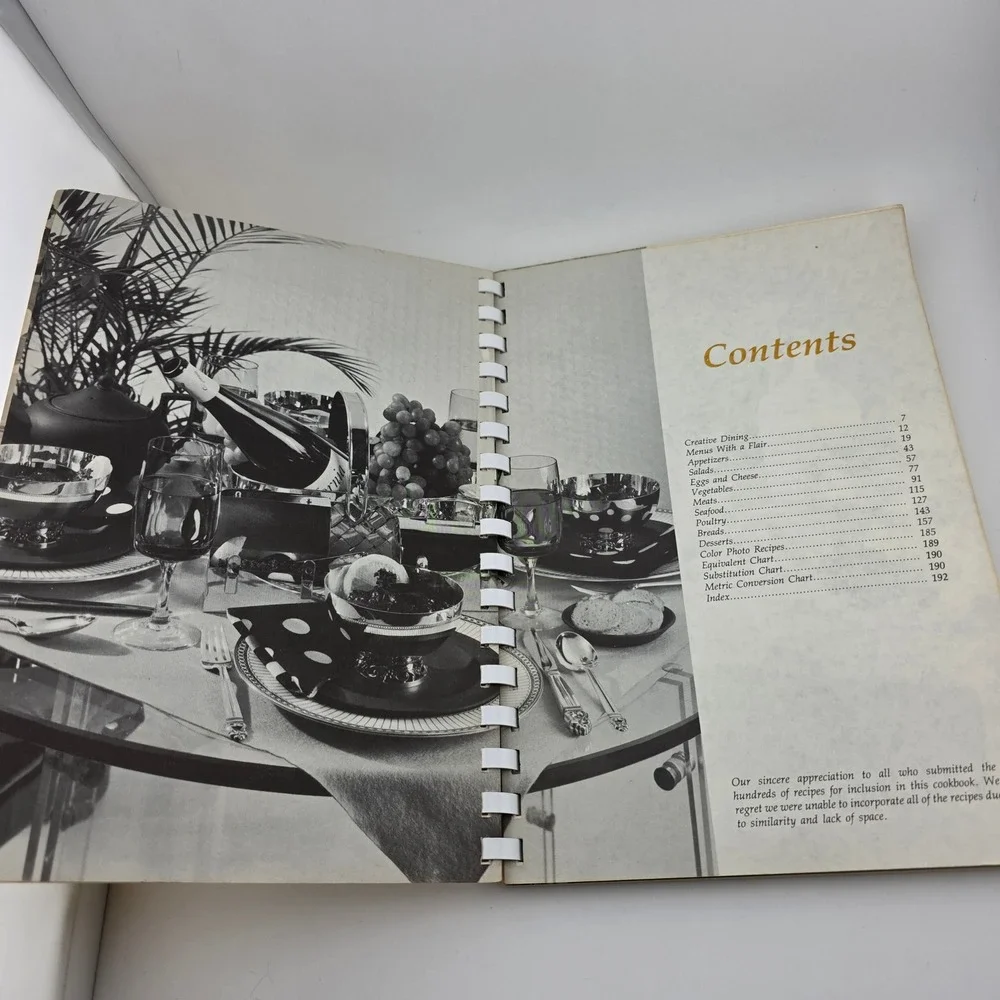 Beta Sigma Phi Cookbook Lot 3 Spiral Bound Vintage Americana Retro Culinary